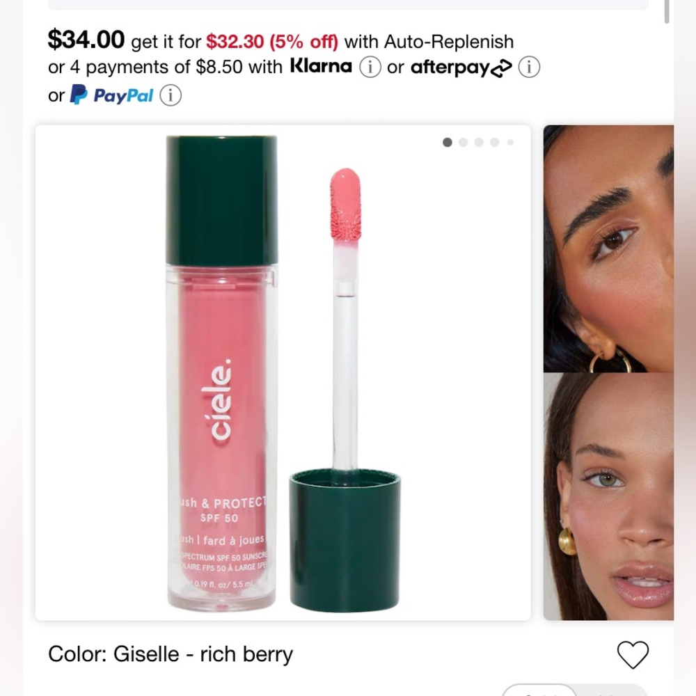 Ciele spf 50 blush